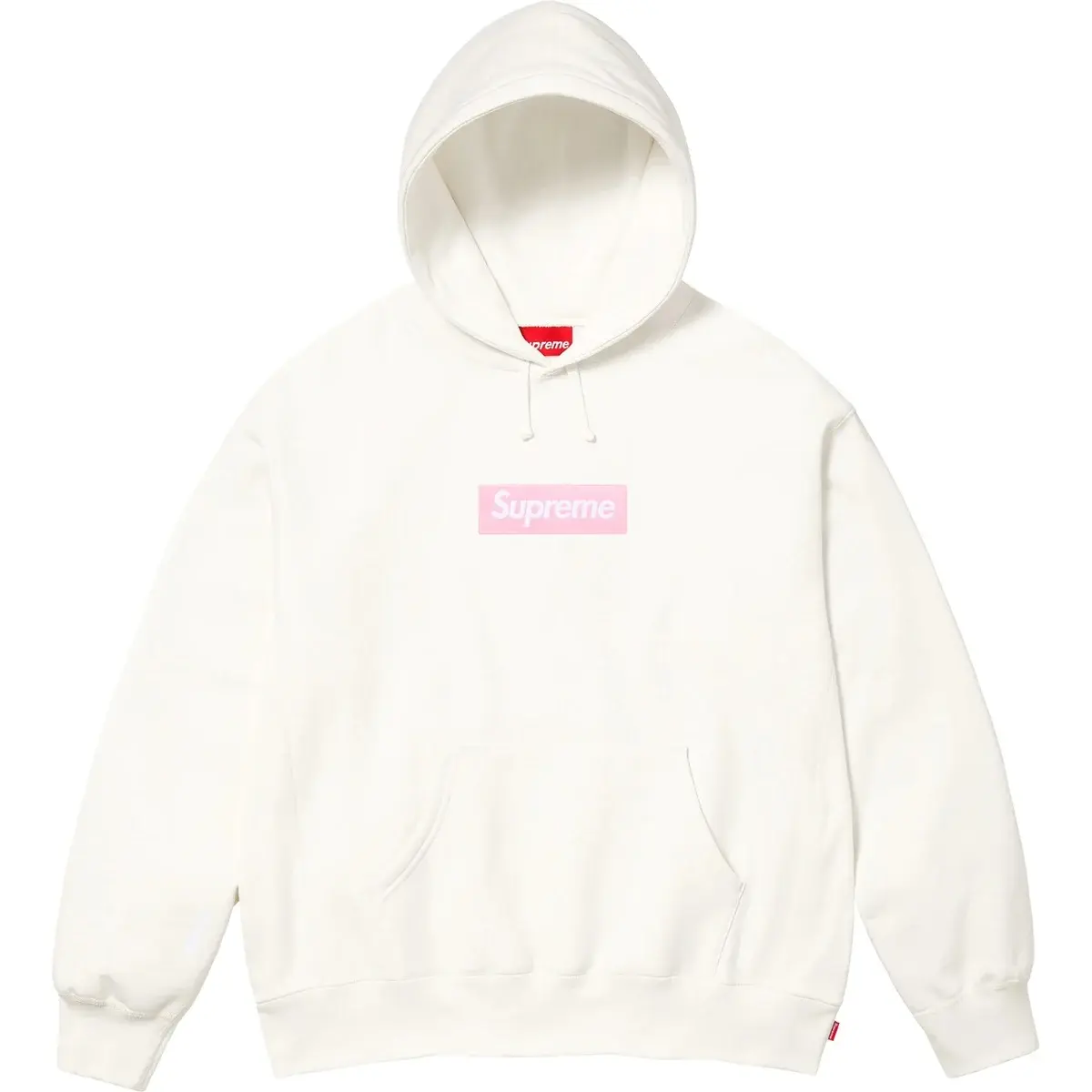 

Толстовка с капюшоном и логотипом Box Logo, осень/зима 2025, неделя 2015, унисекс Supreme, белый