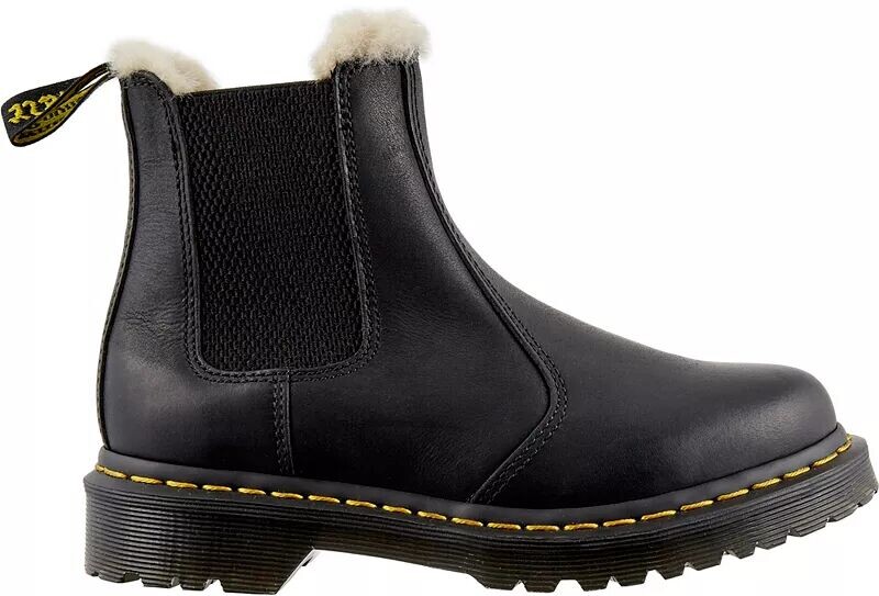 Ботинки-челси кожаные Dr. Martens 2976 Leonore Farrier, черный