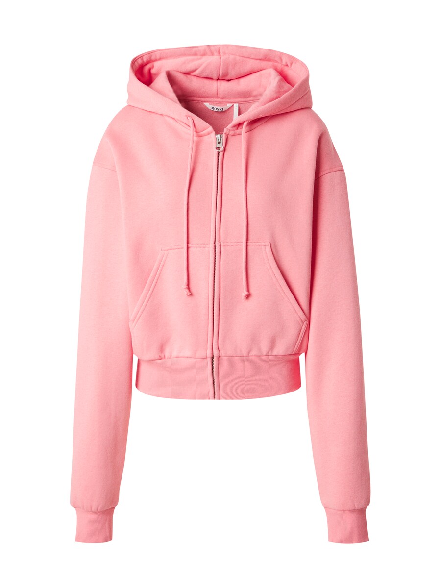 

Худи с капюшоном на молнии Monki, Pink