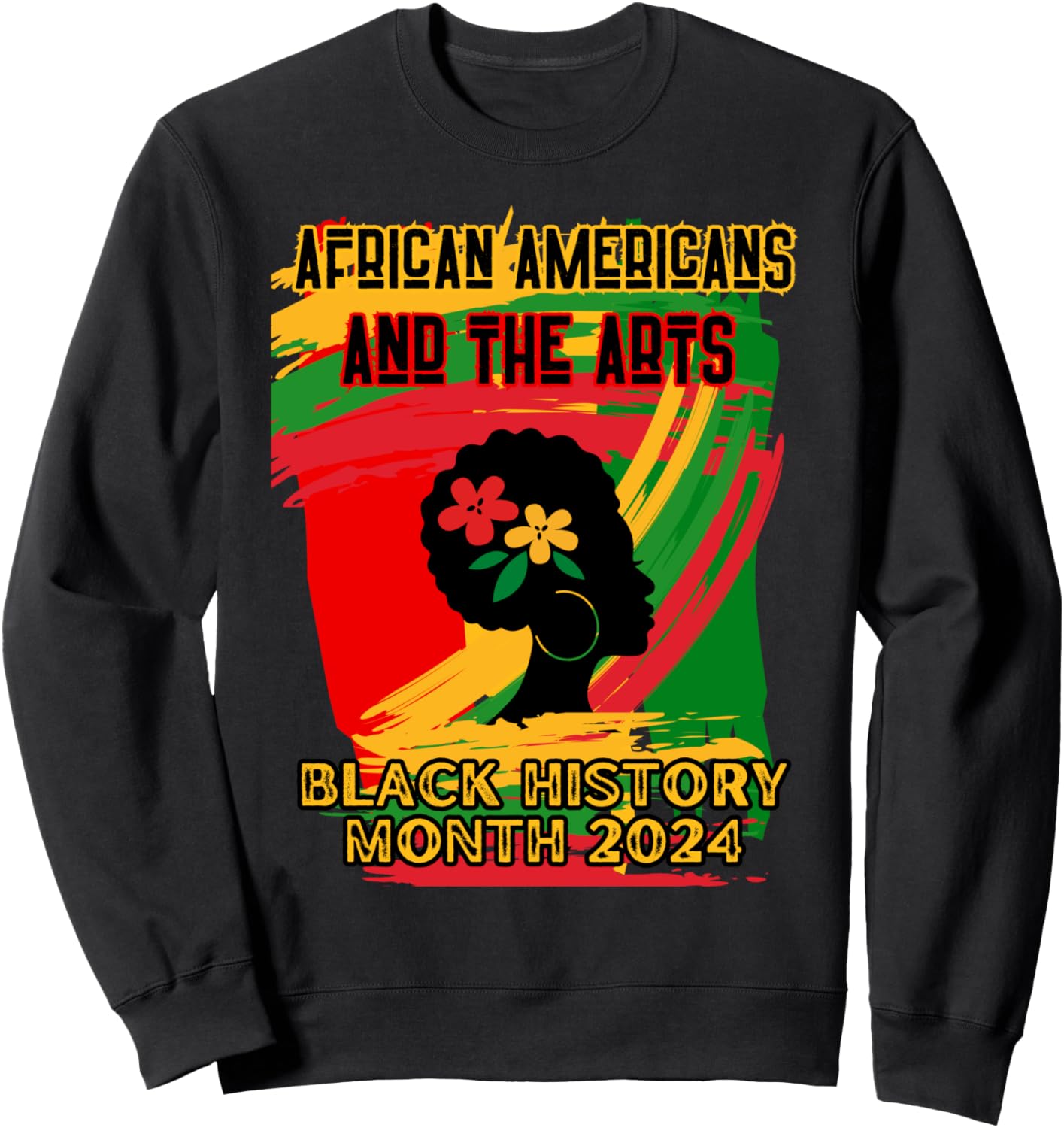 

Толстовка с изображением произведений искусства афроамериканцев, посвященных Месяцу истории чернокожих Black History Month, Черный, Толстовка с изображением произведений искусства афроамериканцев, посвященных Месяцу истории чернокожих Black History Month