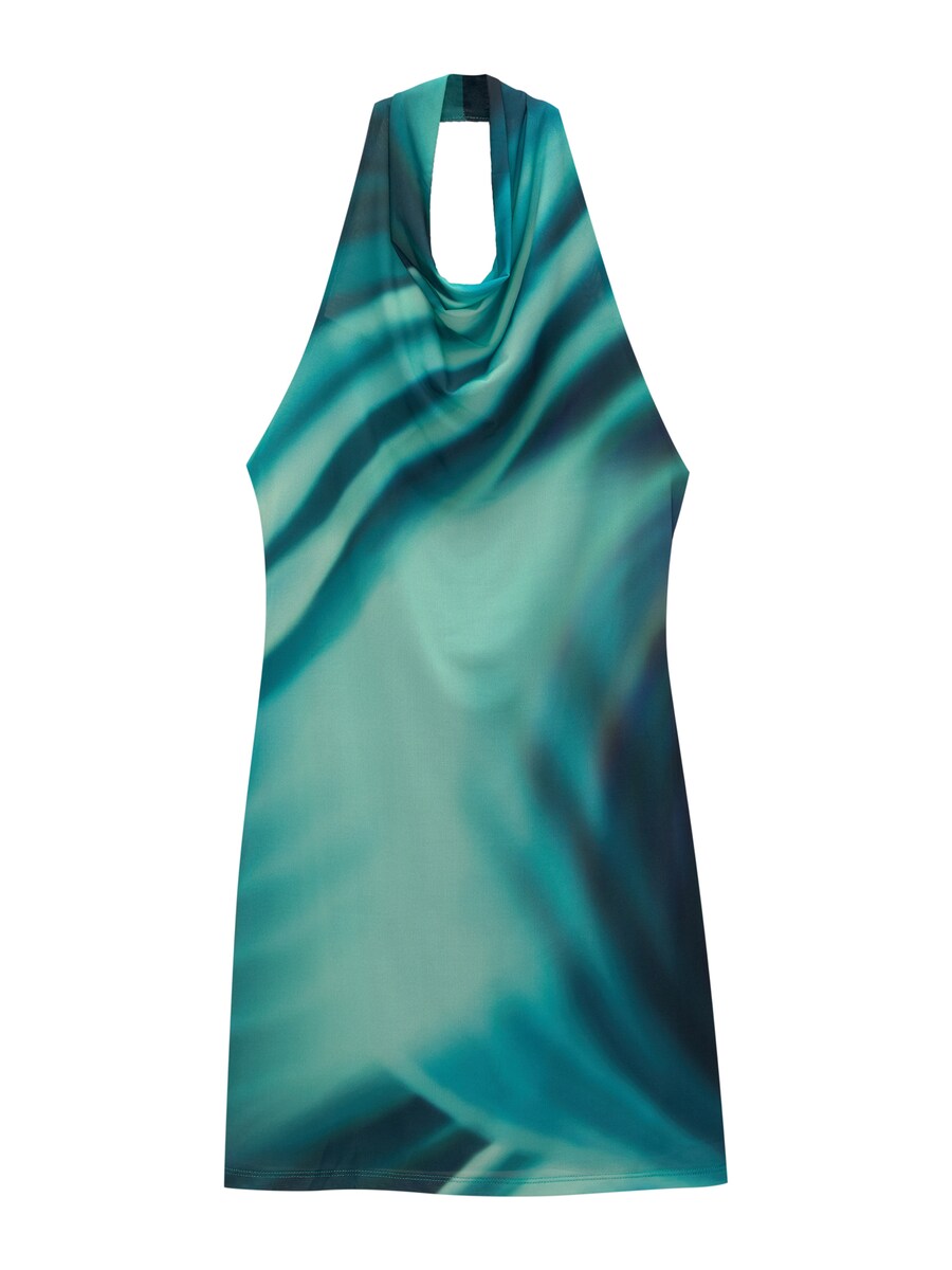 

Платье Pull&Bear, цвет marine blue/Aqua/Cyan blue