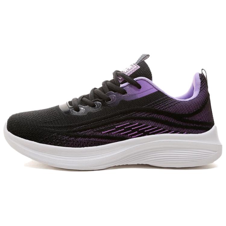 

Mulinsen Низкие повседневные кроссовки унисекс черно-фиолетовые, цвет Black Purple