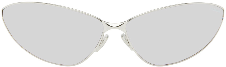 

Солнцезащитные очки «кошачий глаз» Balenciaga, Silver