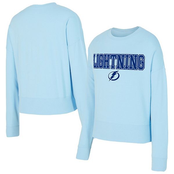 

Женский свитшот concepts sport light blue tampa bay lightning tonal Unbranded, Синий, Женский свитшот concepts sport light blue tampa bay lightning tonal Unbranded