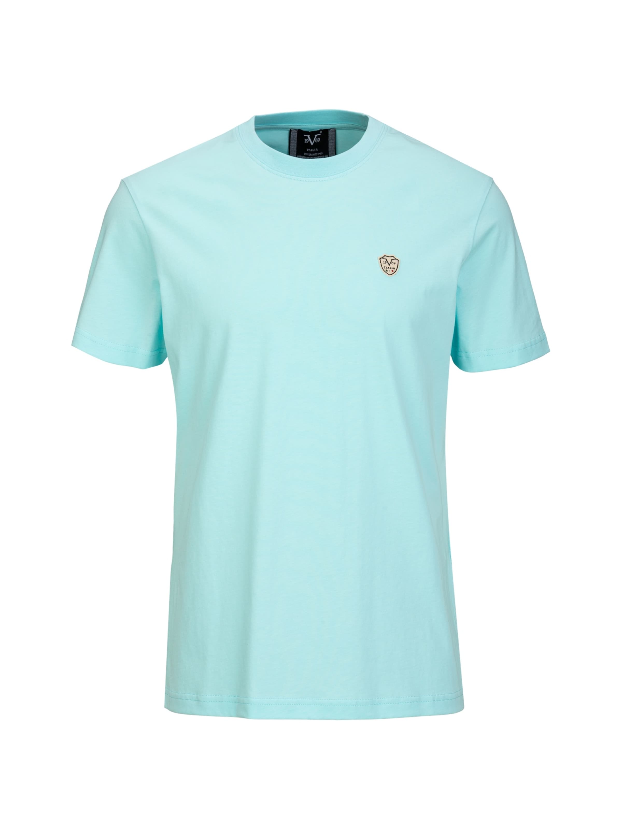 

19V69 ITALIA Футболка 'RAFAEL' в цвете Aqua