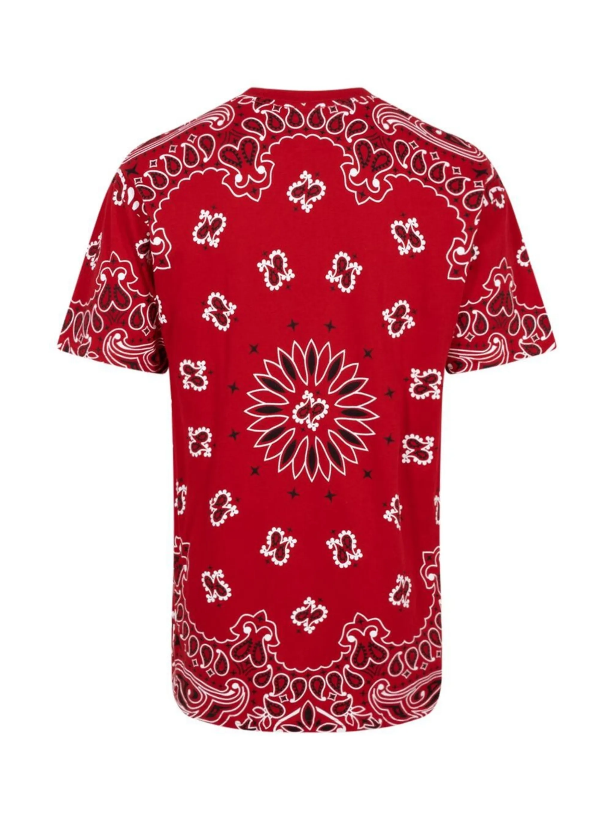 Комплект из двух футболок Tagless из коллаборации с Hanes Bandana Supreme, красный — фото 2