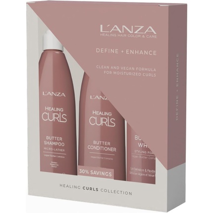 

Подарочный набор Healing Curls Define & Enhance L'Anza