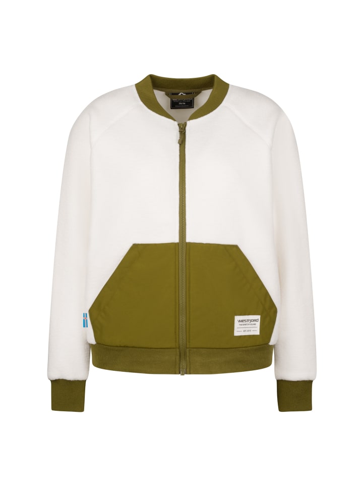 

Флисовая куртка Sandvik цвета слоновой кости Westfjord