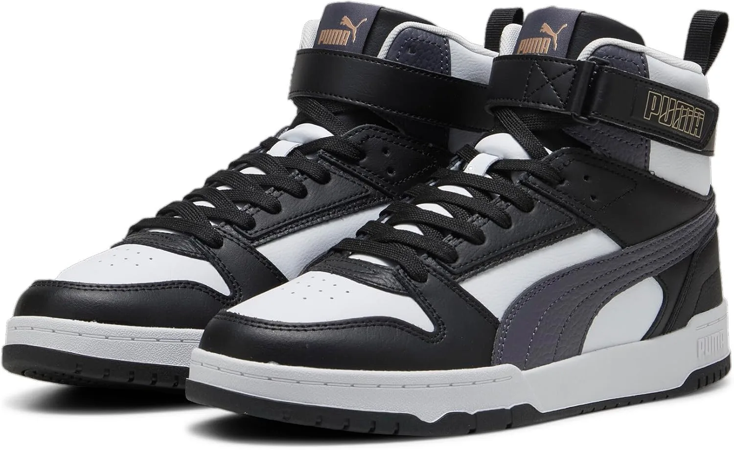 Кроссовки PUMA Unisex RBD Game Trainers, белый/черный