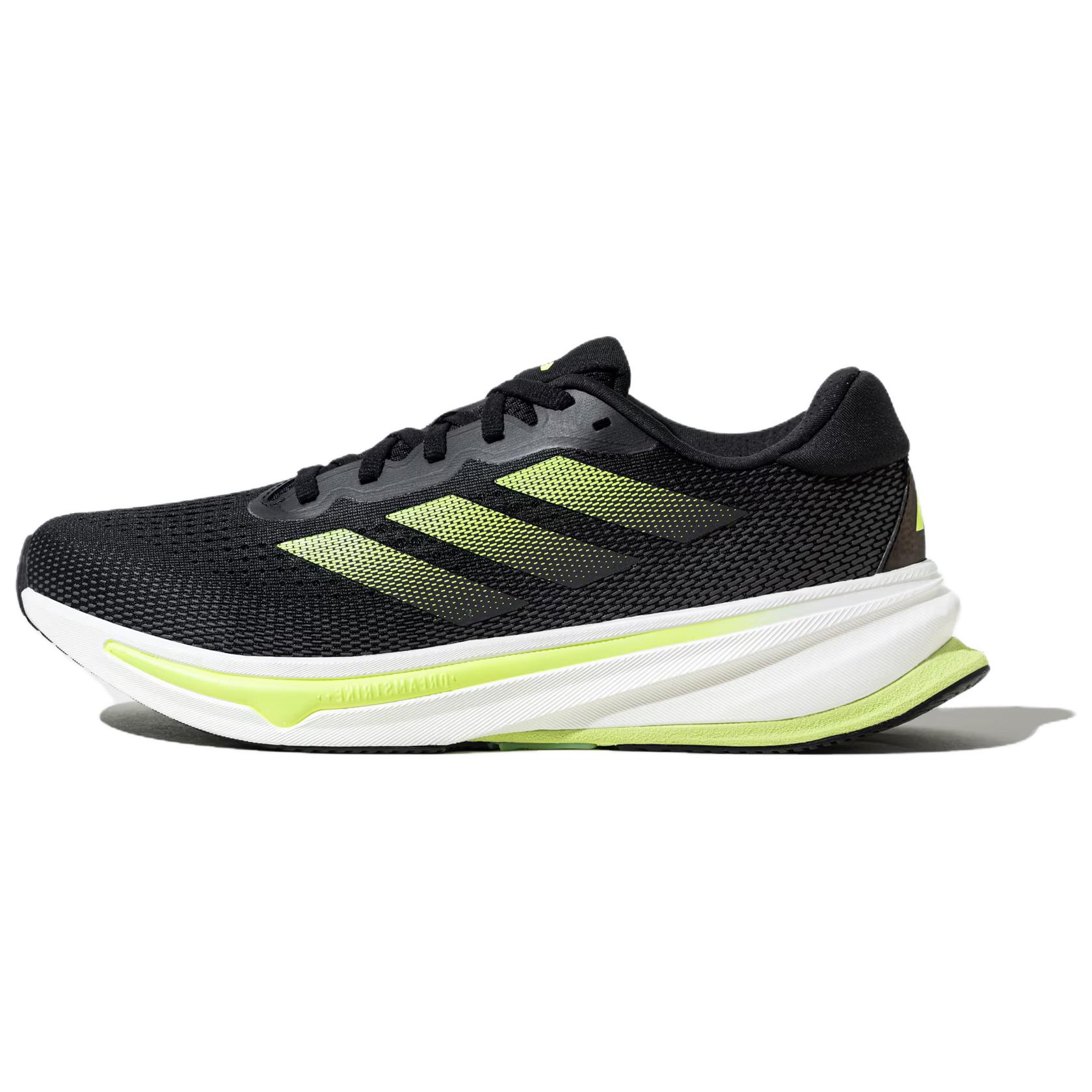 

Adidas SUPERNOVA RISE Rebound мужские кроссовки для беска низкие черные цвет номер один черный/пульс оранжевый зеленый/угольный черный, цвет No. 1 Black/Pulse Orange Green/Carbon Black
