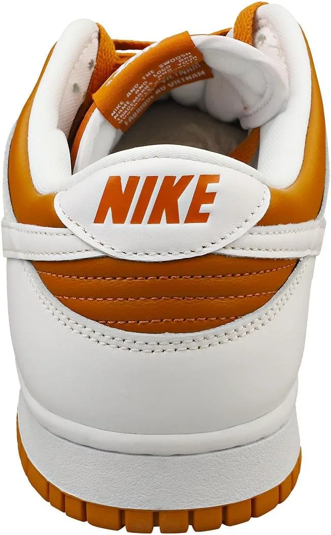 Мужские скейтбордистские кроссовки Nike Dunk Low Retro, белый/черный — фото 4
