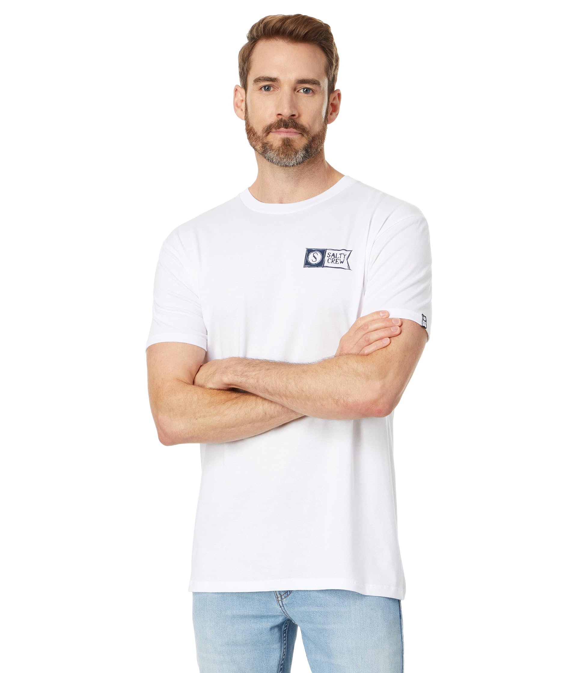 

Футболка Salty Crew Sketchy Alpha Premium Short Sleeve Tee, белый