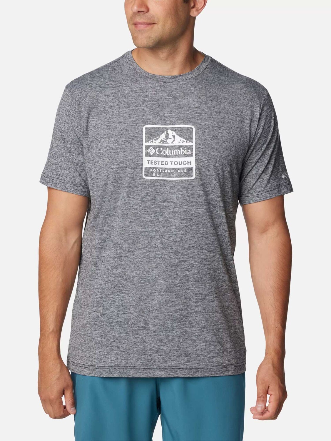 

Футболка Columbia Kwick Hike Graphic SS, черный