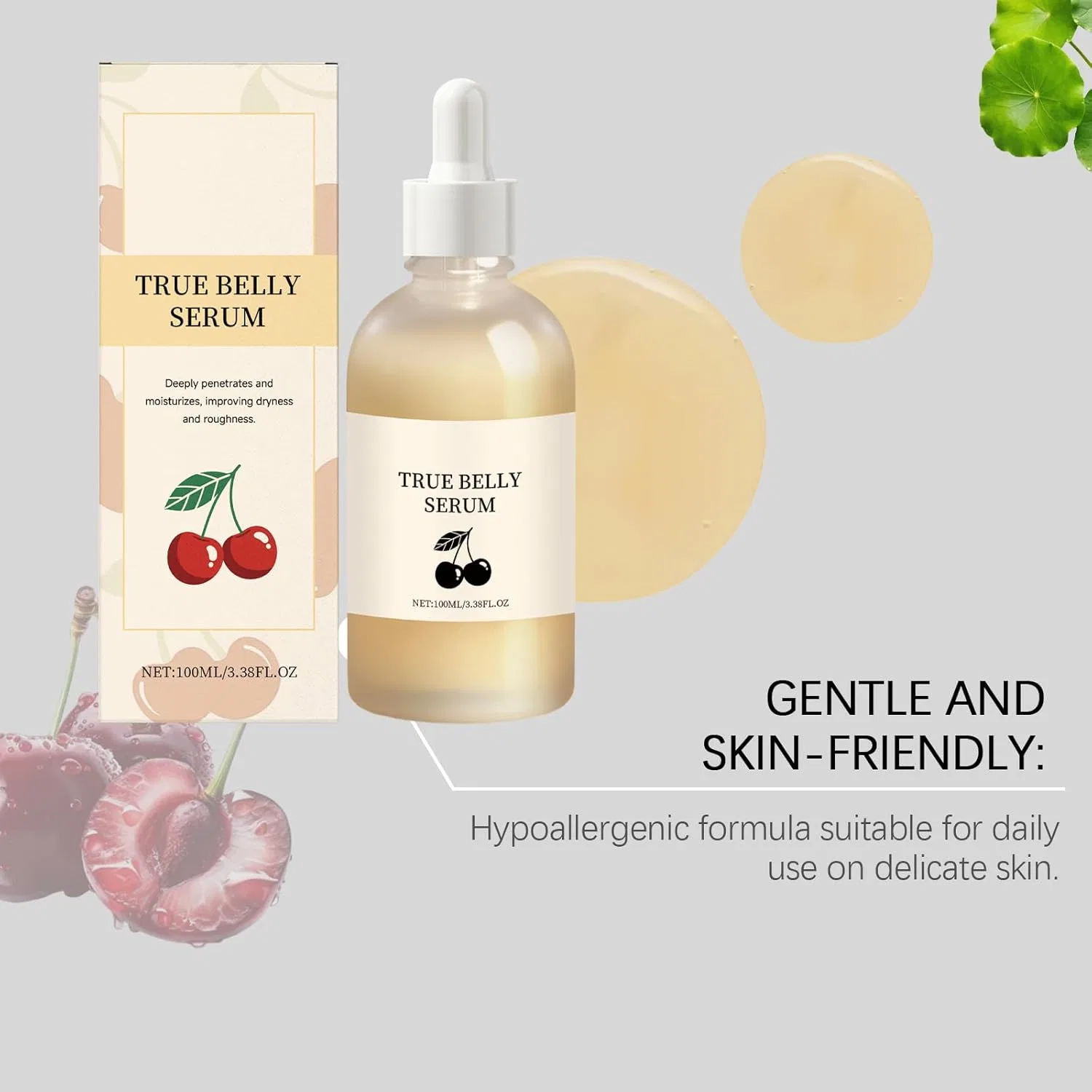 Сыворотка Skzkk — Для живота True Belly с экстрактом вишни, ( .) , 2 Pieces, 100 мл — фото 3