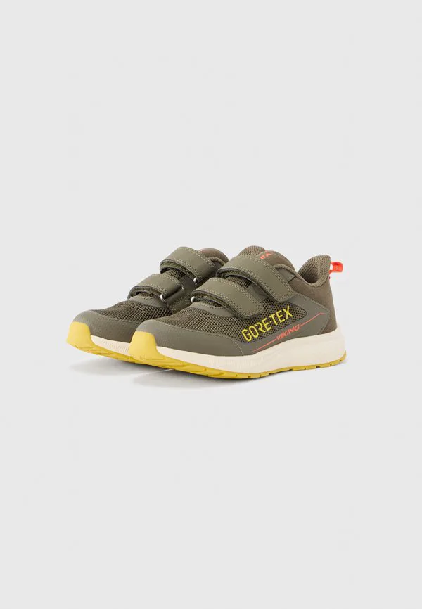 Унисекс кроссовки bouncy gore-tex 2v Viking, Olive — фото 2