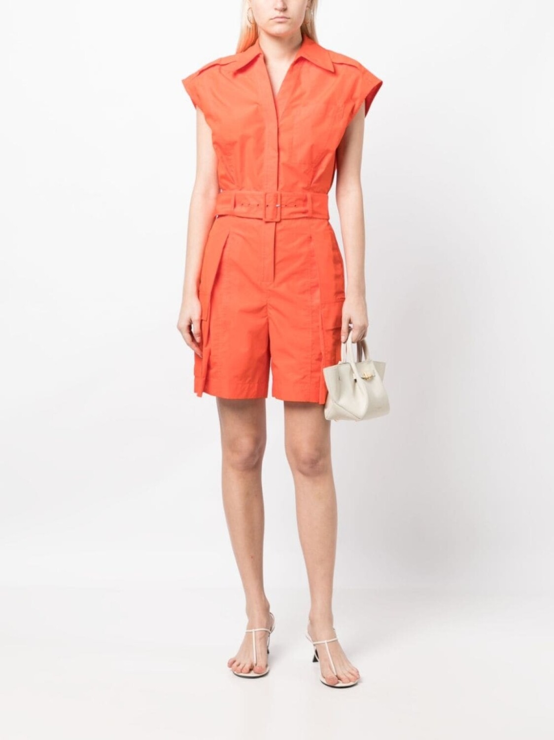 

3.1 Phillip Lim комбинезон с поясом, оранжевый