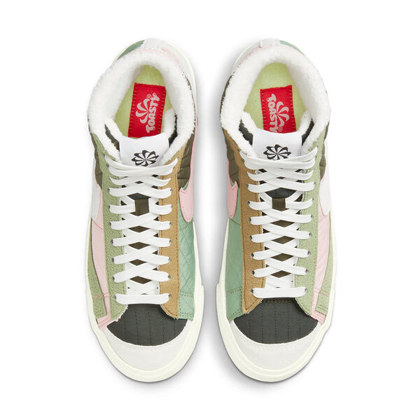 Кроссовки blazer mid '77 lx next nature 'toasty - oil green' Nike, зеленый — фото 4