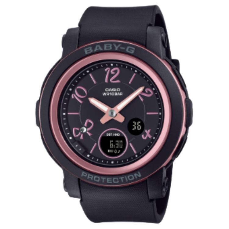 

CASIO Часы BGA 290 Collection Quartz Movement Resin Strap Watch Women's Watch Black Dial, Black Dial