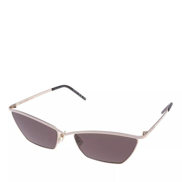 

Солнцезащитные очки sl 637 gold-gold-black Saint Laurent, желтый