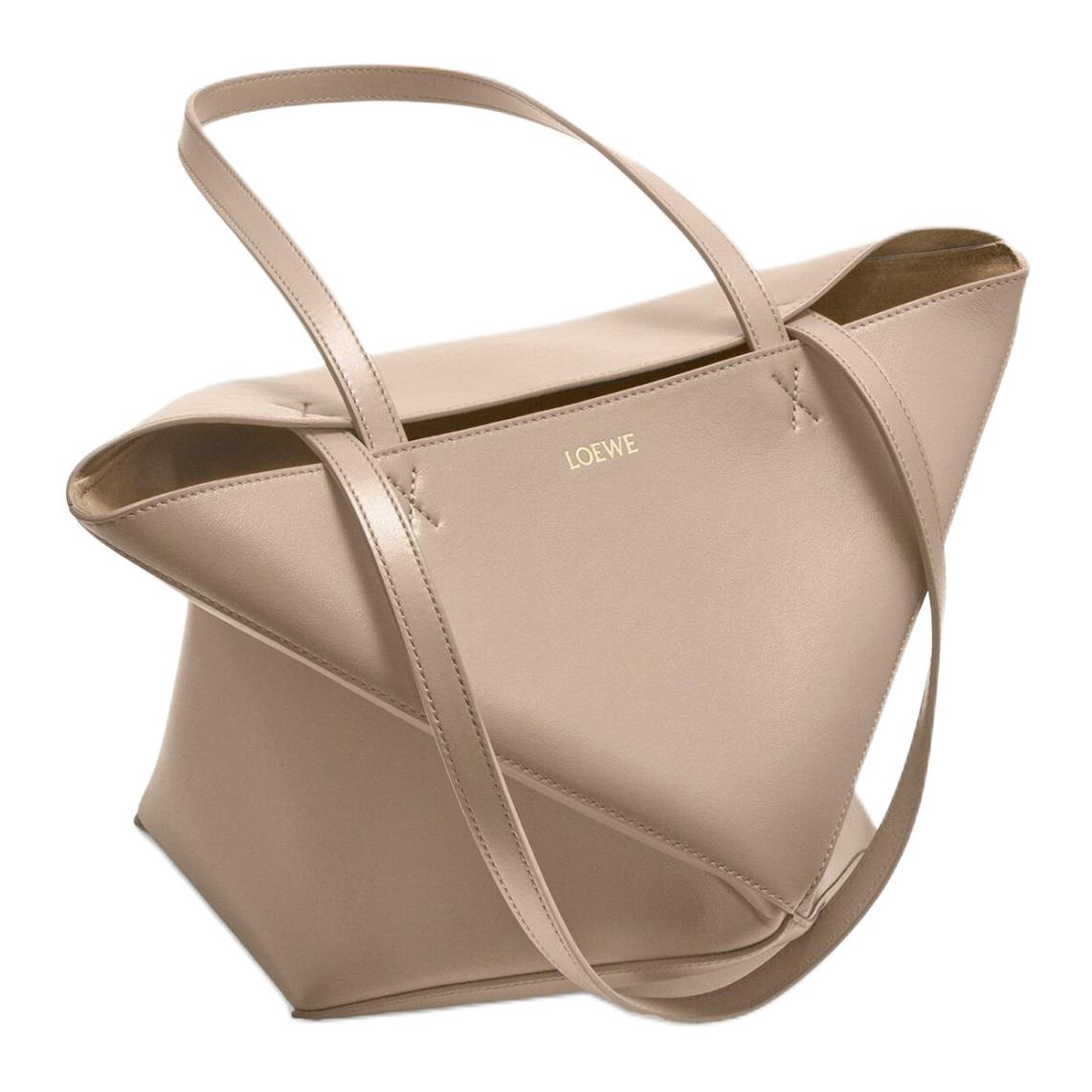LOEWE Складывающаяся пазл-сумка из телячьей кожи — фото 4