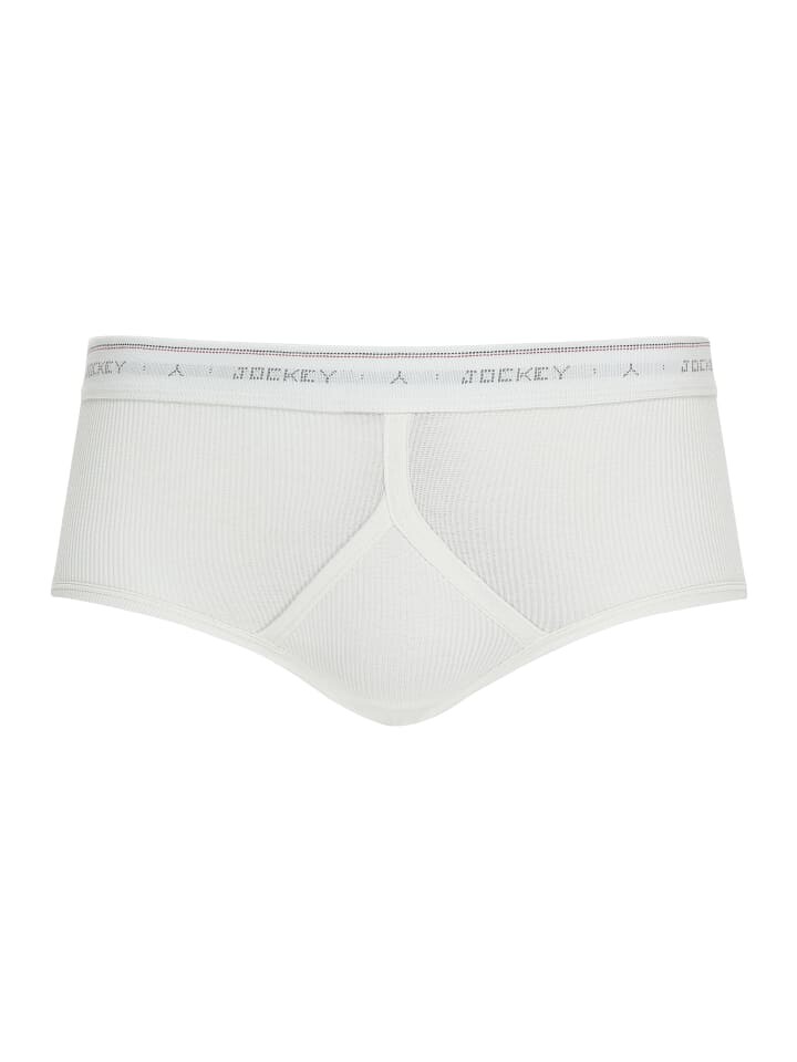 

Трусы Jockey Slip Classic Cotton Rib Y-Front, белый