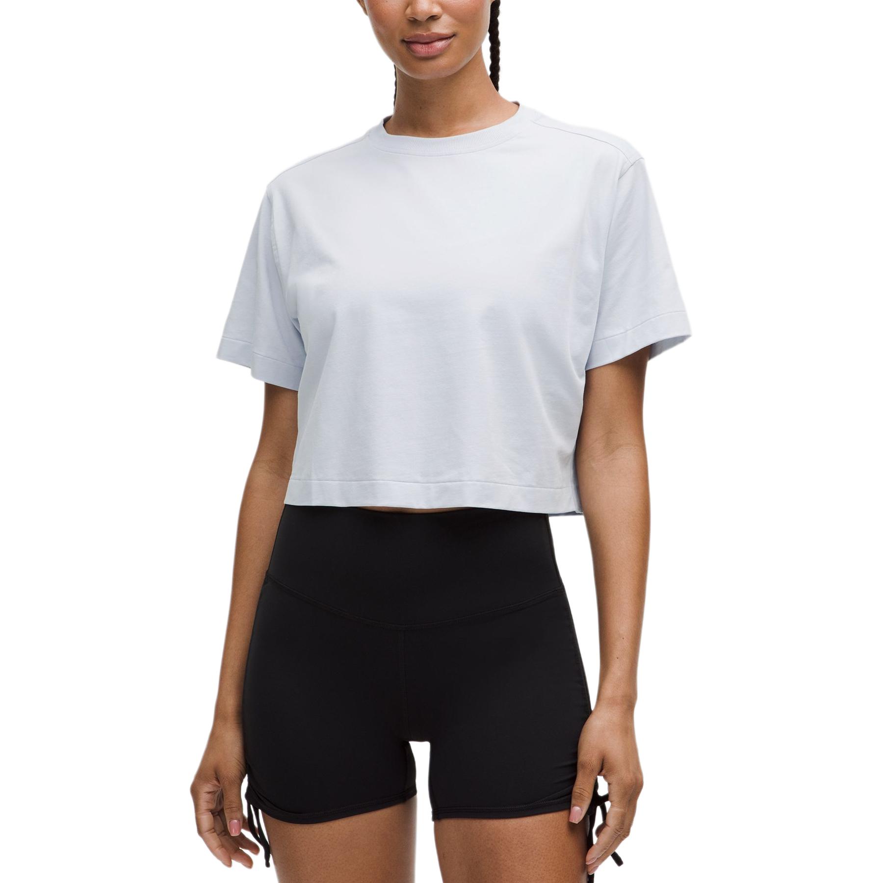 

Обычная футболка женская Lululemon, синий