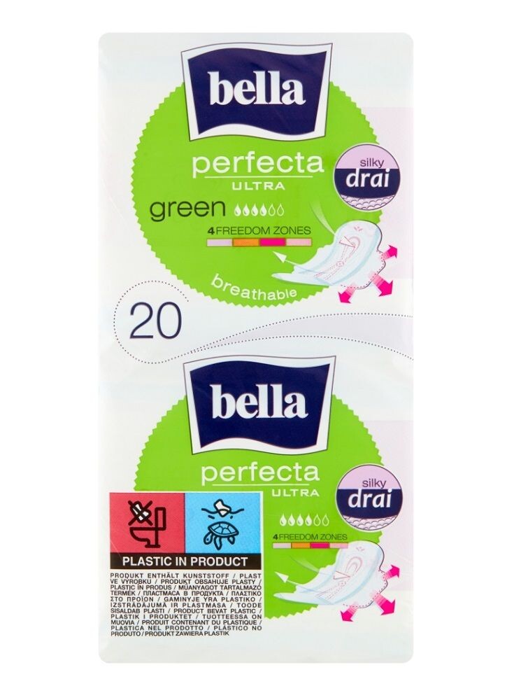 

Гигиенические салфетки Bella Perfecta Ultra Green