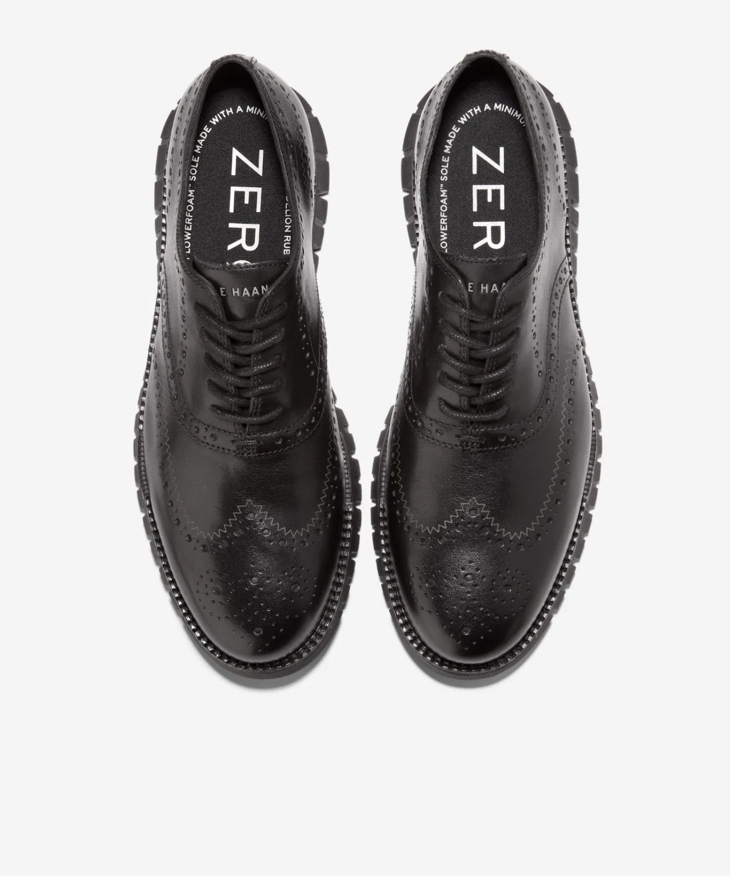 Мужские туфли-оксфорды COLE HAAN ZERØGRAND чёрные — фото 4