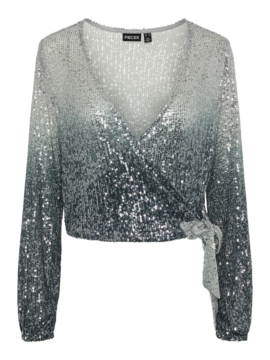 

Блузка PIECES Blouse PCDelphia, дымно-синий