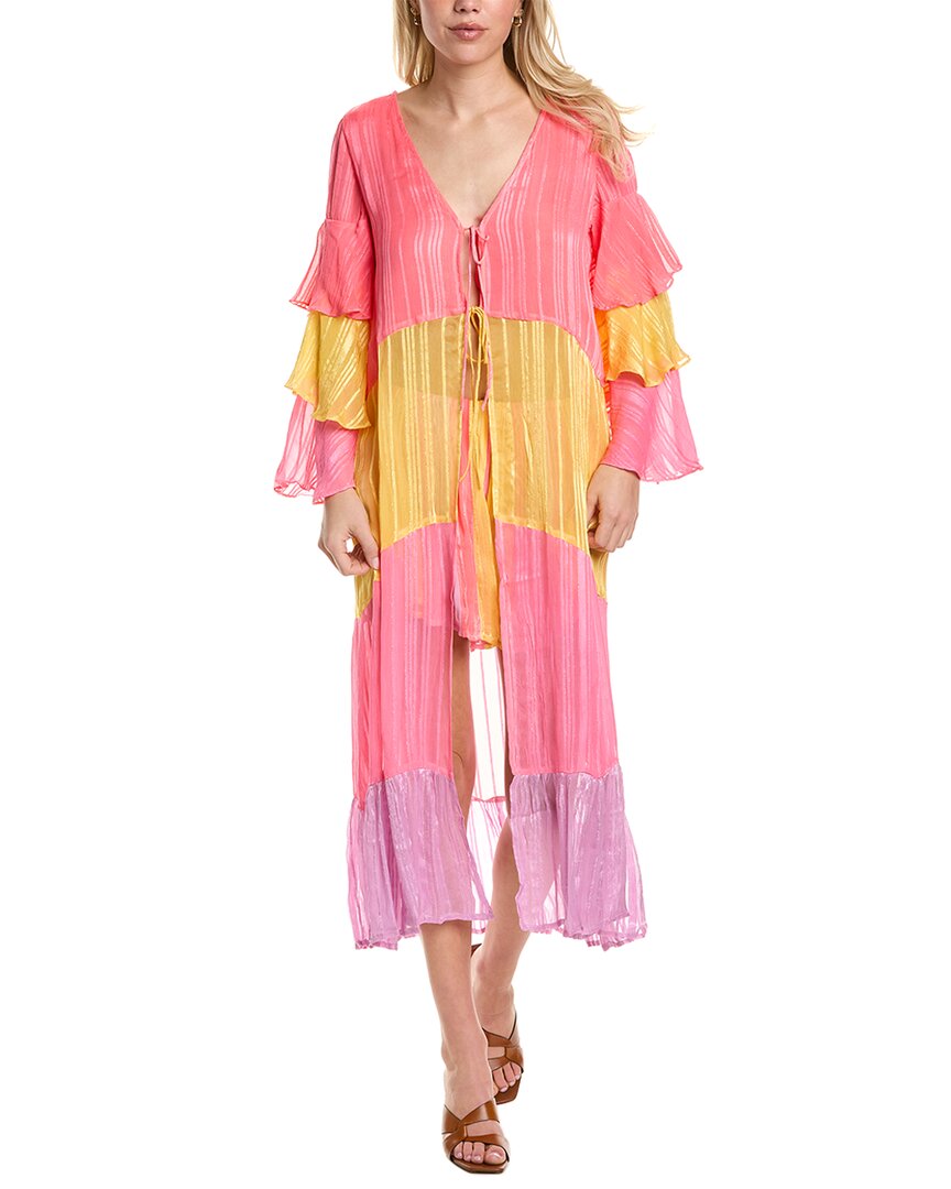 

Сарафан Элла Кимоно SUNDRESS, розовый