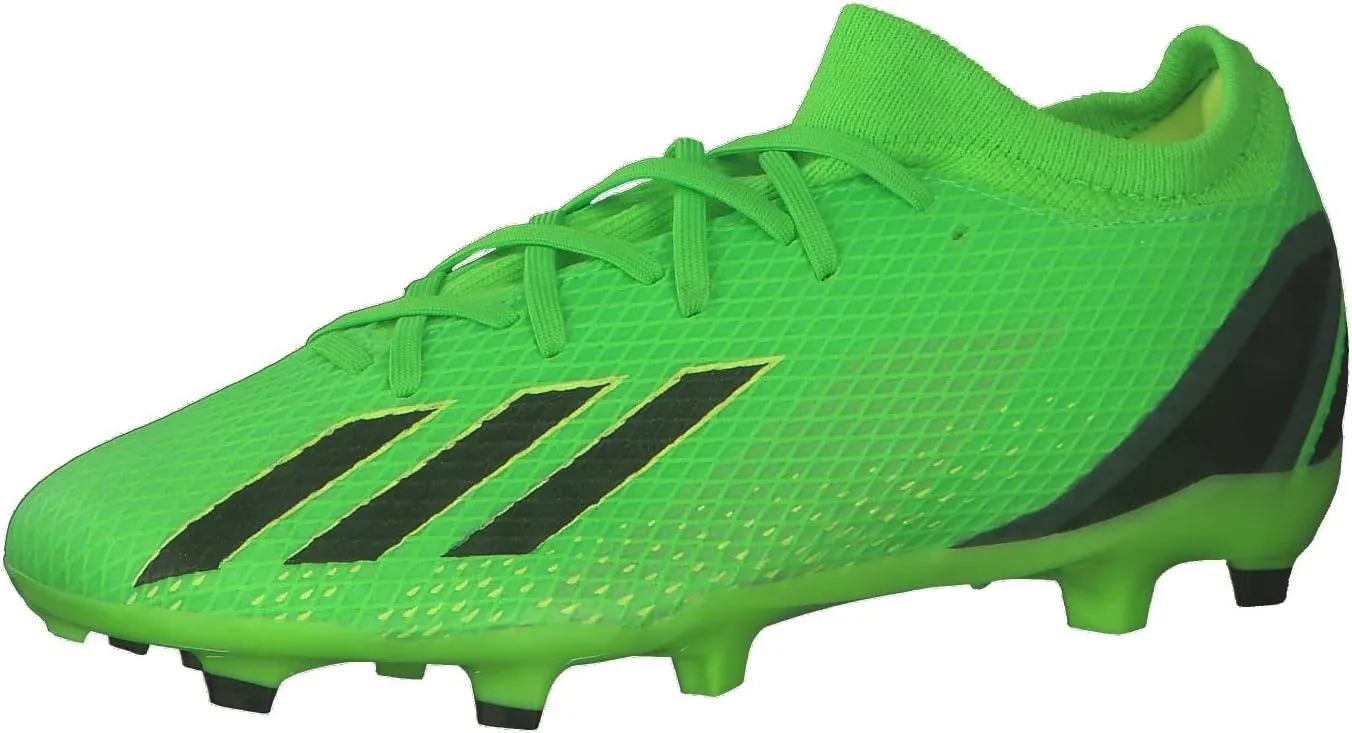 Кроссовки Adidas Unisex X Speedportal.3 Fg, черный/зеленый/желтый