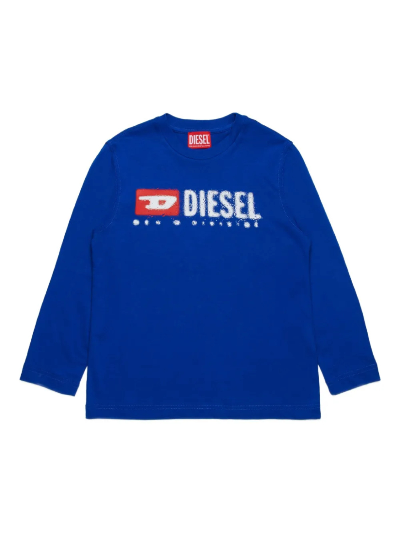 

Футболка с логотипом Diesel Kids, синий