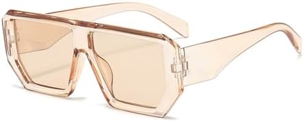 

Солнцезащитные очки в винтажной оправе большого размера для женщин и мужчин, ретро-очки с многоугольными линзами, защитные очки для мужчин и женщин, прямоугольные очки MTZJH, 10