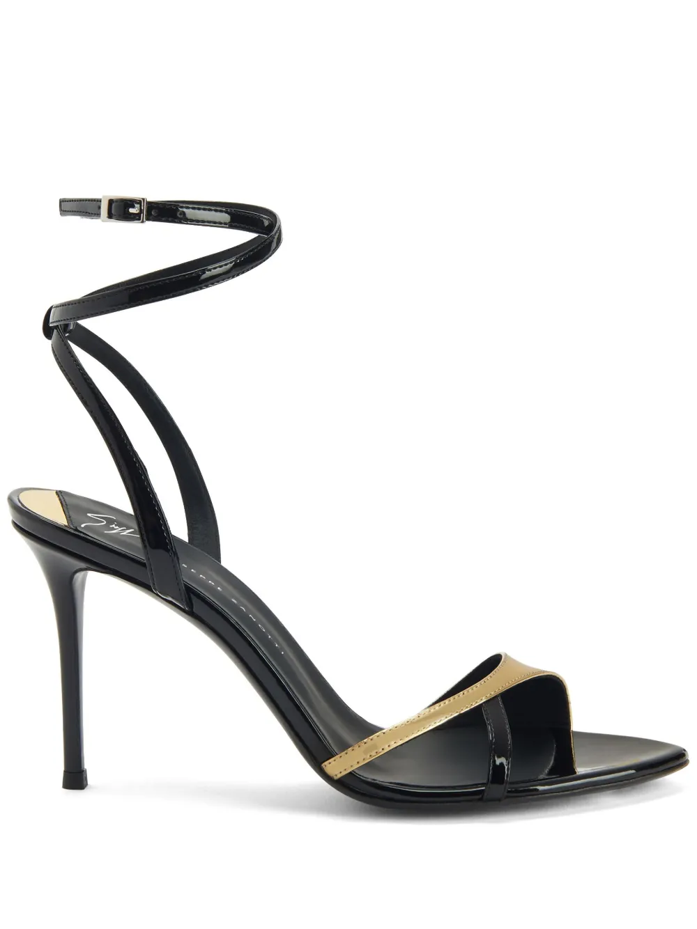 Босоножки Bellha 90 Giuseppe Zanotti, черный