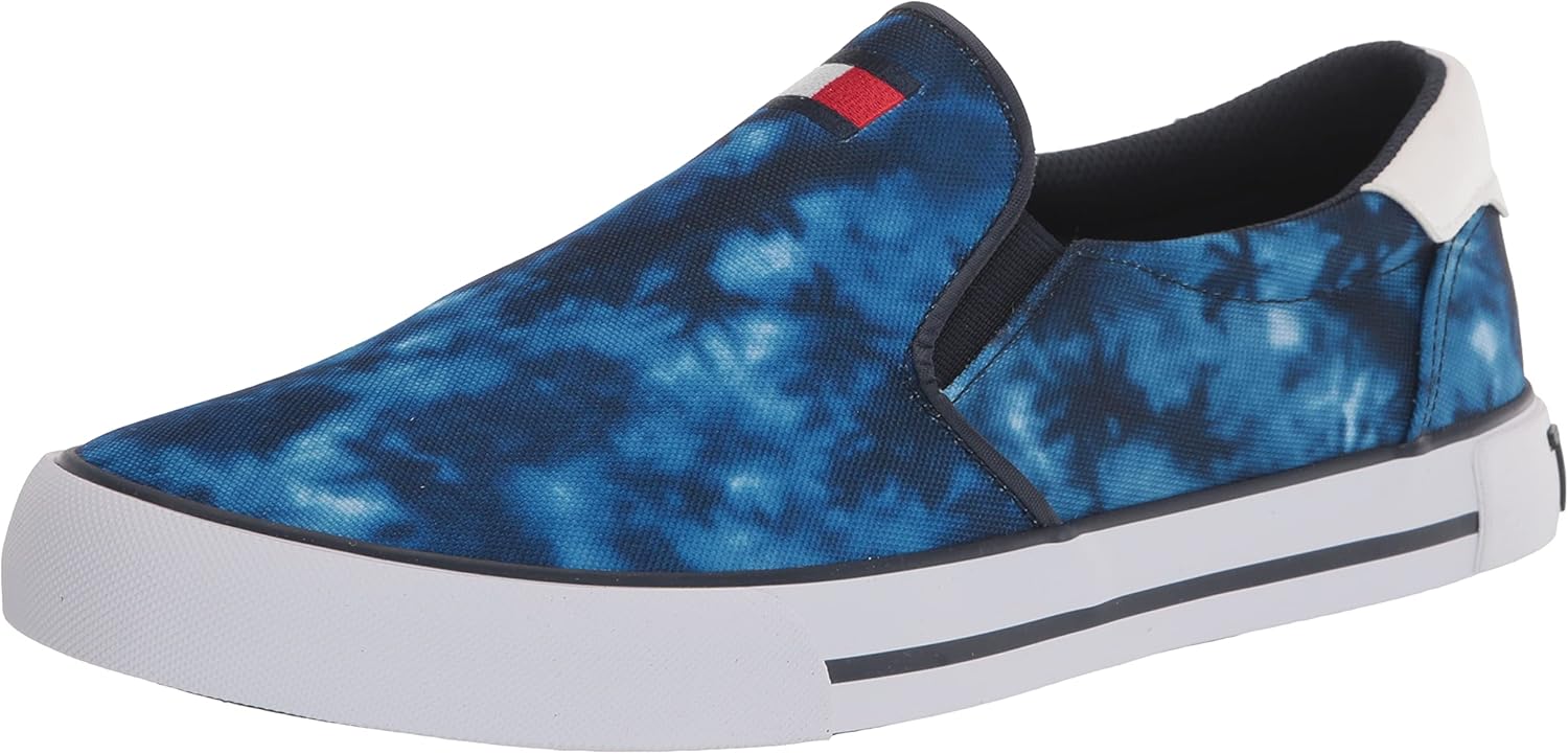 Мужские кроссовки Tommy Hilfiger Roaklyn, белый/синий/темно-синий