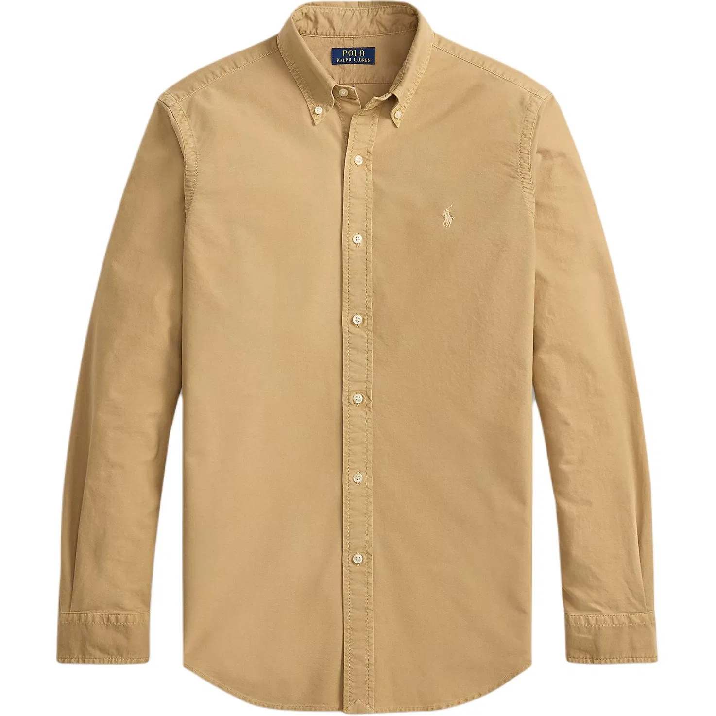 Футболка garment-dyed Polo Ralph Lauren, Khaki