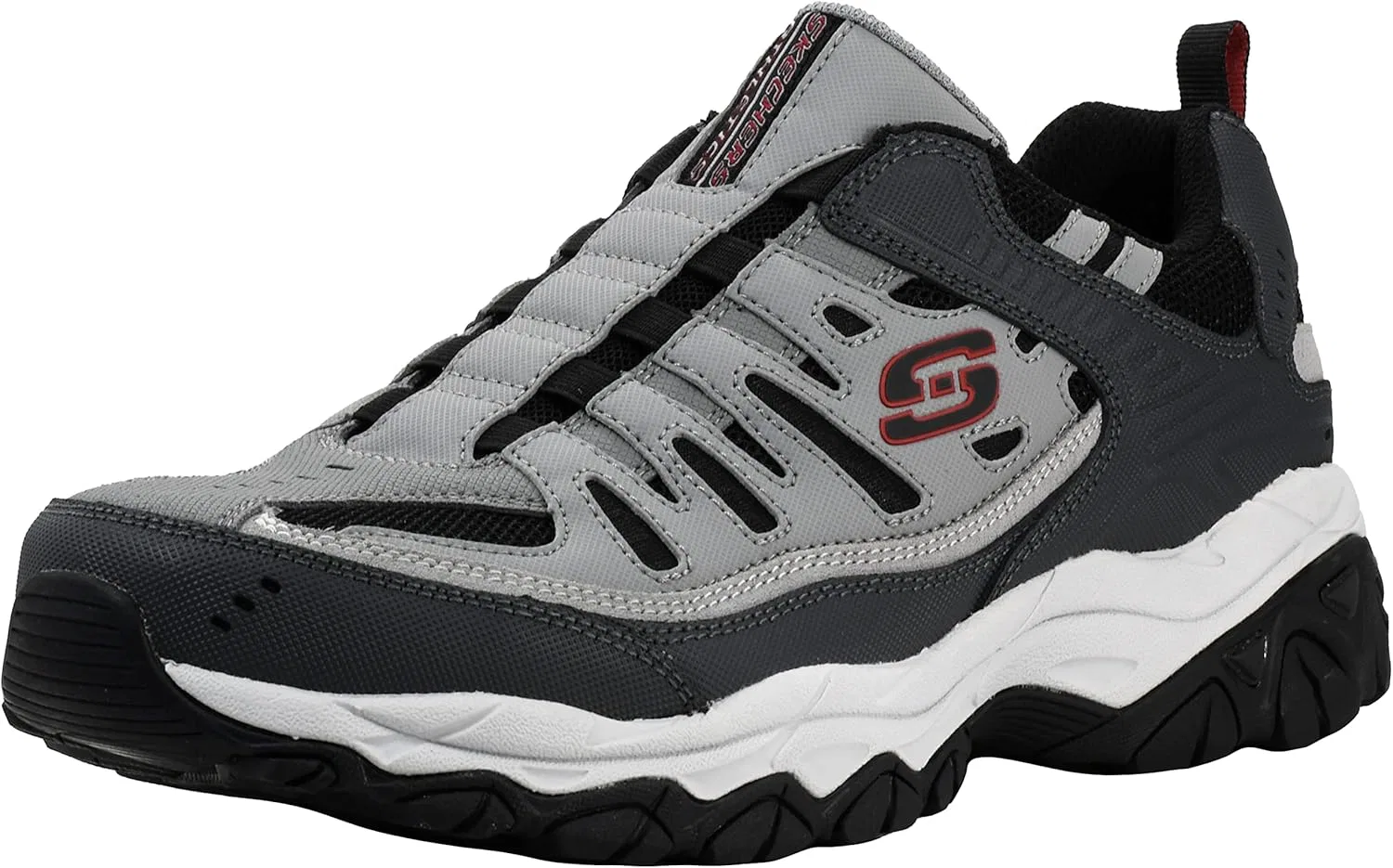 Лоферы Skechers, угольно-красный