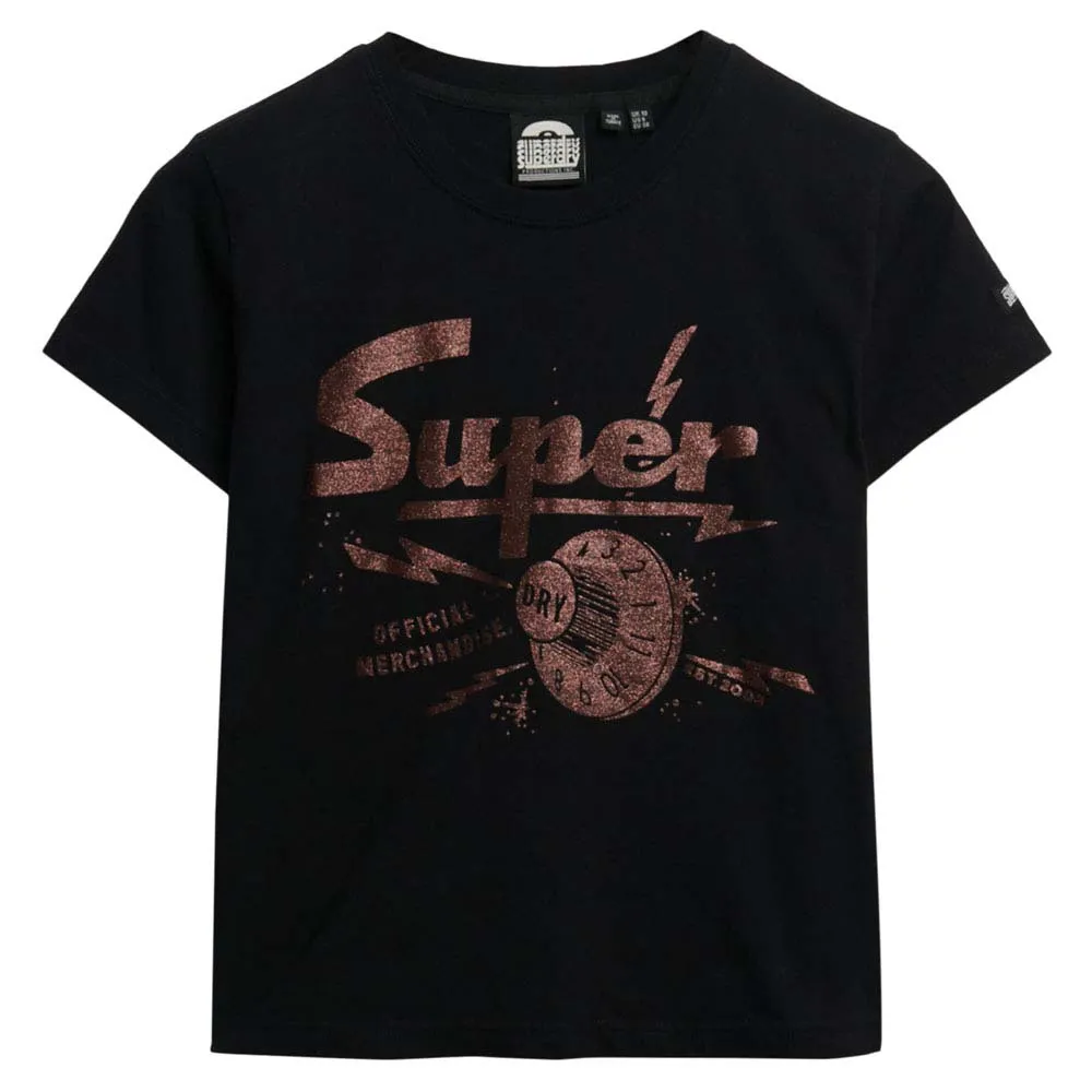 

Футболка Superdry Band Merch, черный
