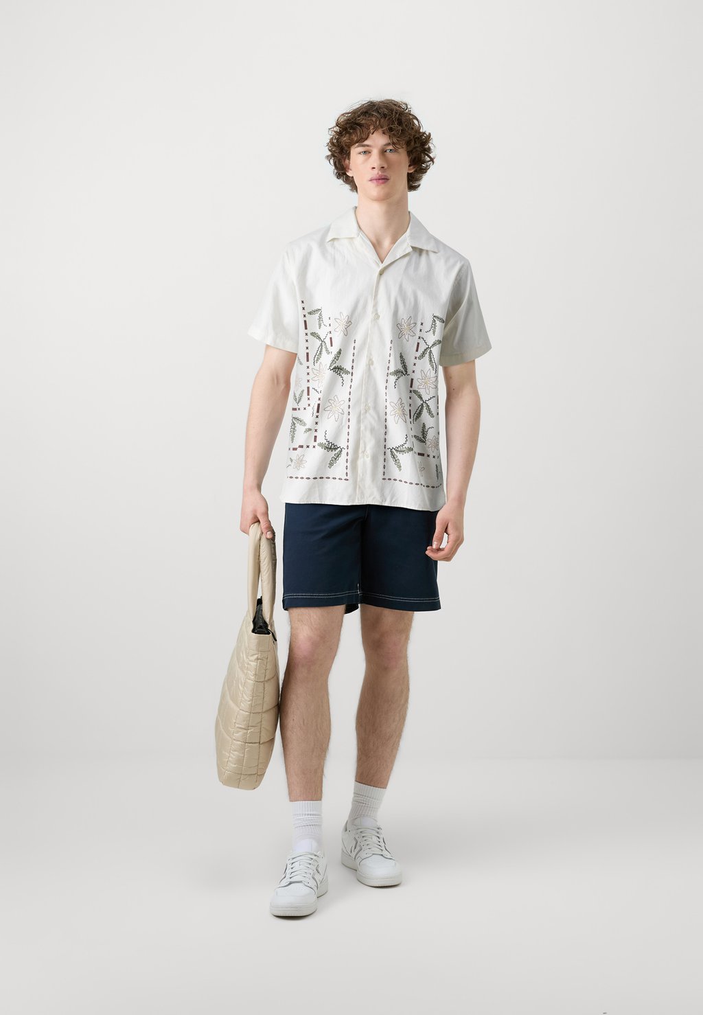 

Рубашка JORSEAN RESORT Jack & Jones, молочный