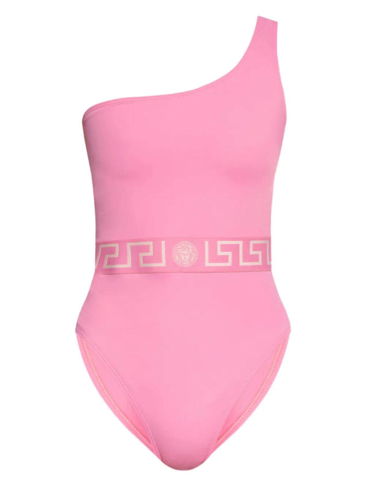 

Купальник Versace Greca Border, розовый