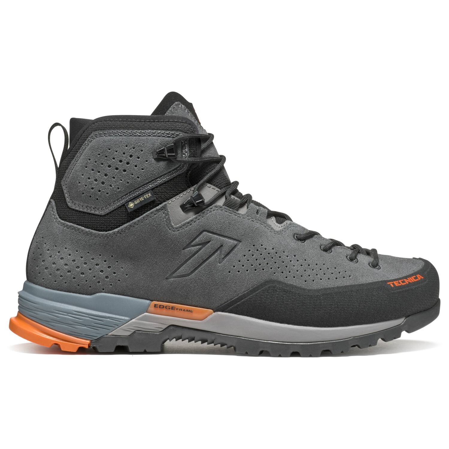 

Походная обувь Tecnica Sulfur Mid GTX, цвет Dark Grey/Orange