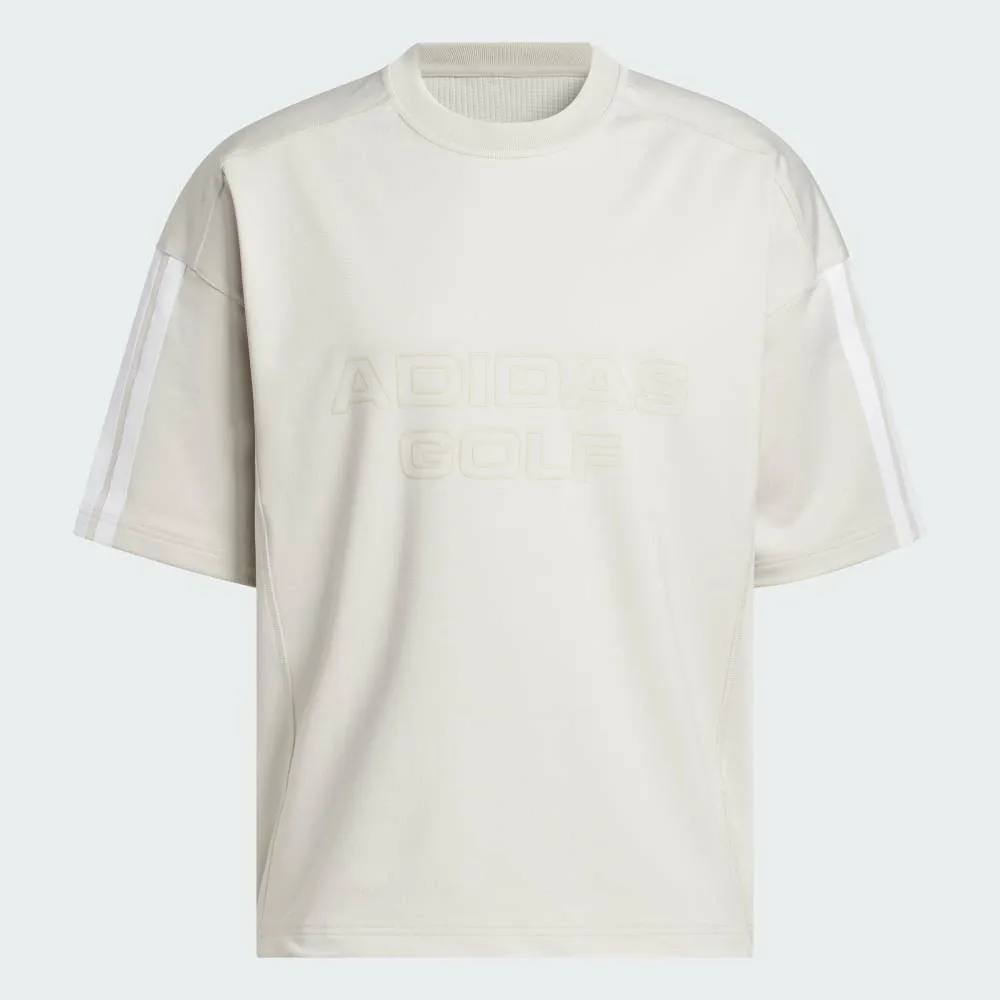 Толстовка Beyond с коротким рукавом и круглым вырезом Adidas, beige — фото 4