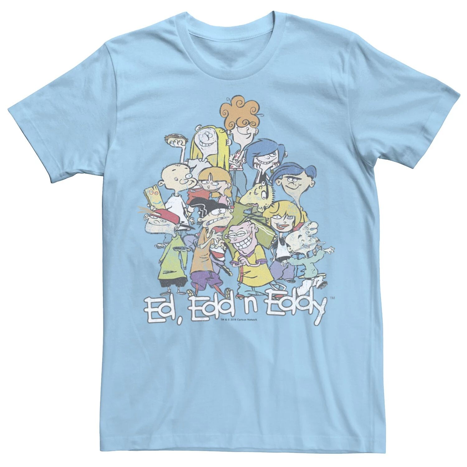 

Мужская футболка с рисунком Ed, Edd And Eddy Group Licensed Character