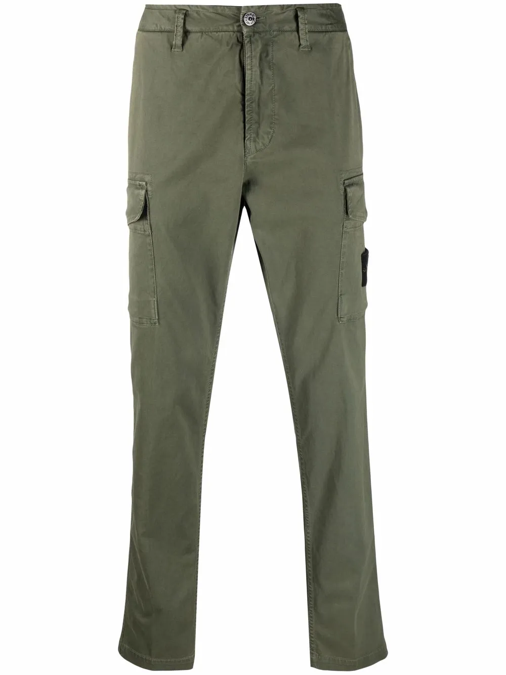 

Прямые брюки карго Stone Island, зеленый