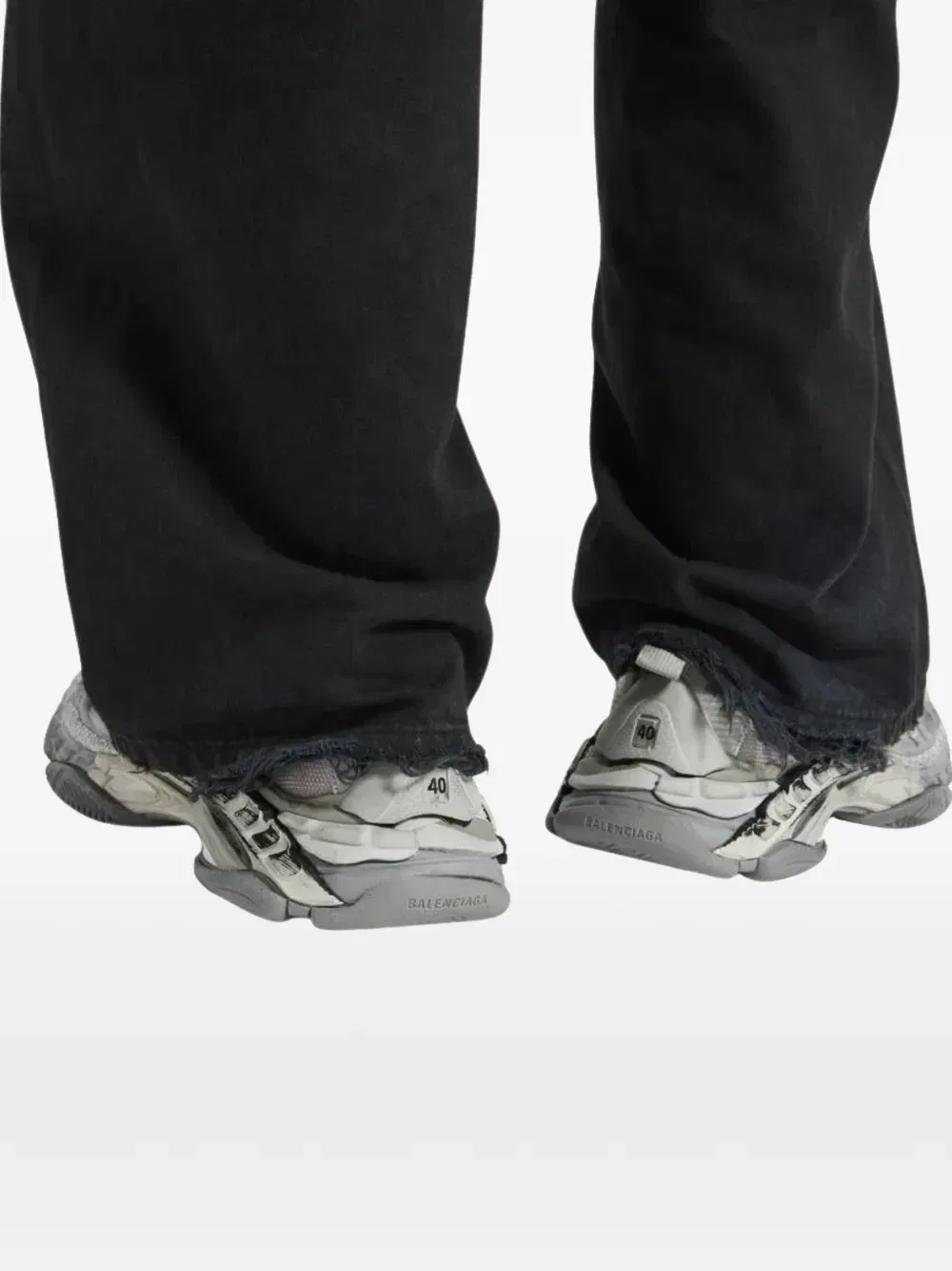 Кроссовки Triple S.2 на шнуровке BALENCIAGA, серый — фото 4