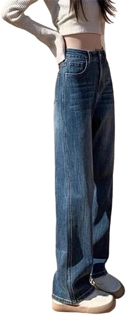 

Женские джинсы с высокой талией Vintage Wide Leg
