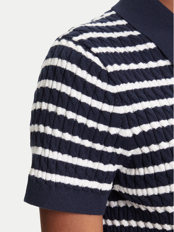 Свитер обычного кроя Fine WW0WW41474 Tommy Hilfiger, синий — фото 4
