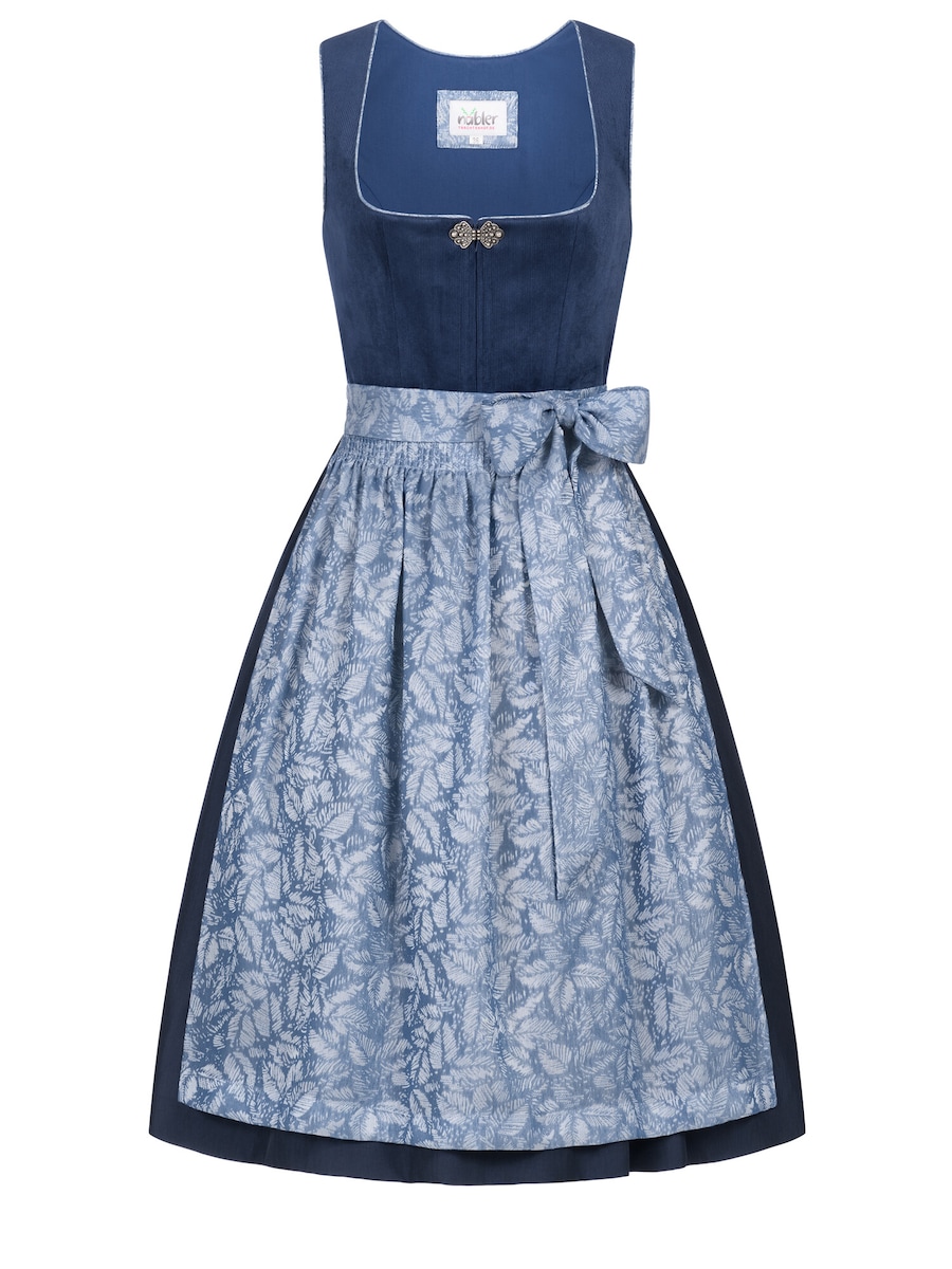 

Широкая юбка в сборку Trachtenhof Nübler midi Gemma, синий