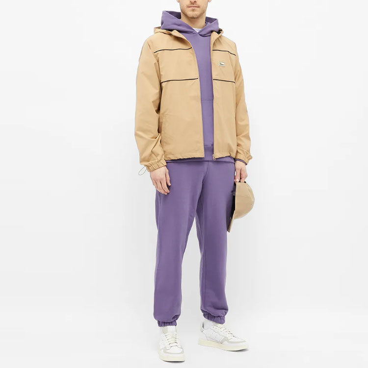 Худи adidas x Pharrell Crossover Logo Hoodie 'Purple', фиолетовый — фото 4