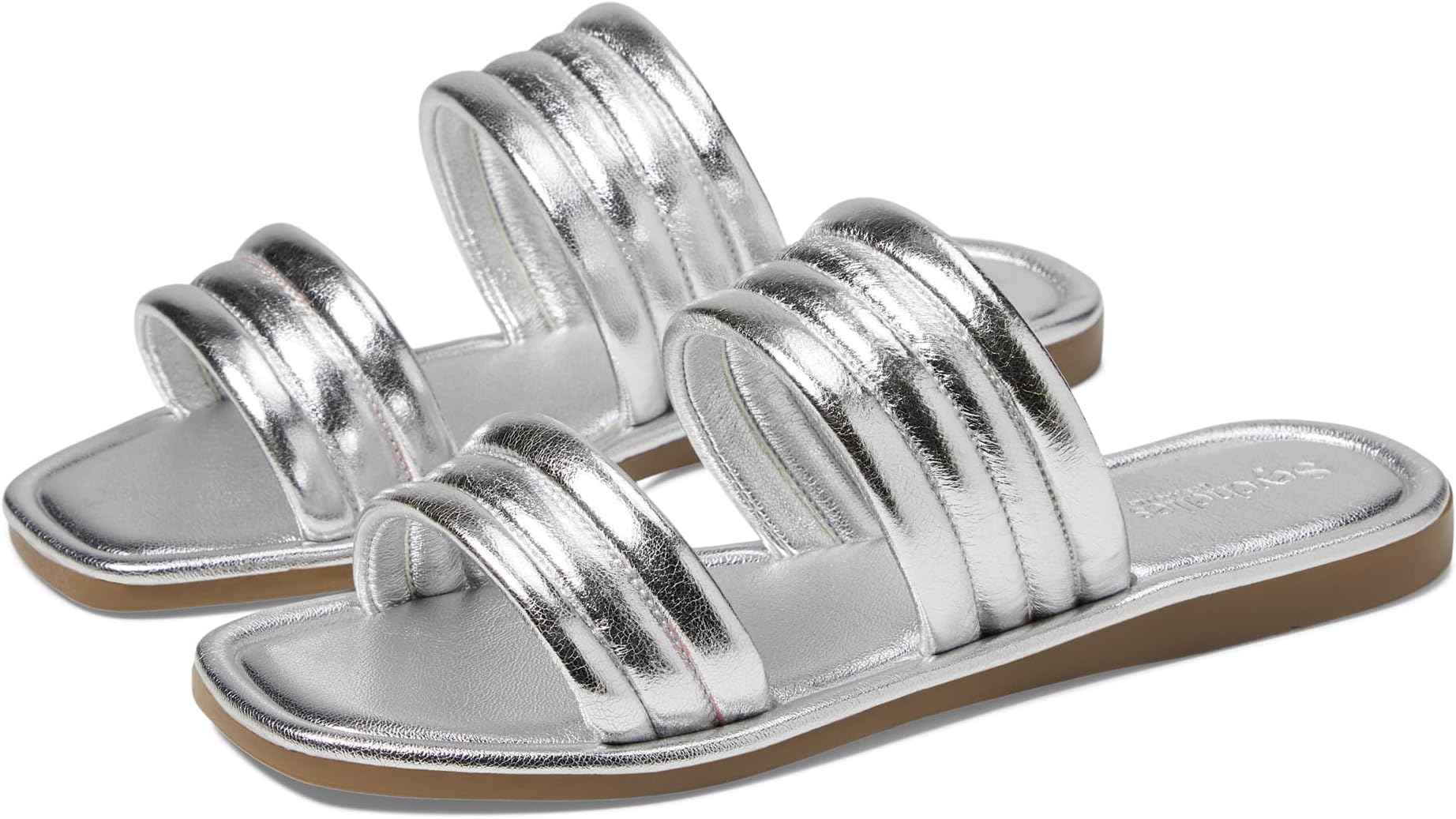Сандалии Seychelles Cape May Metallic, серебряный